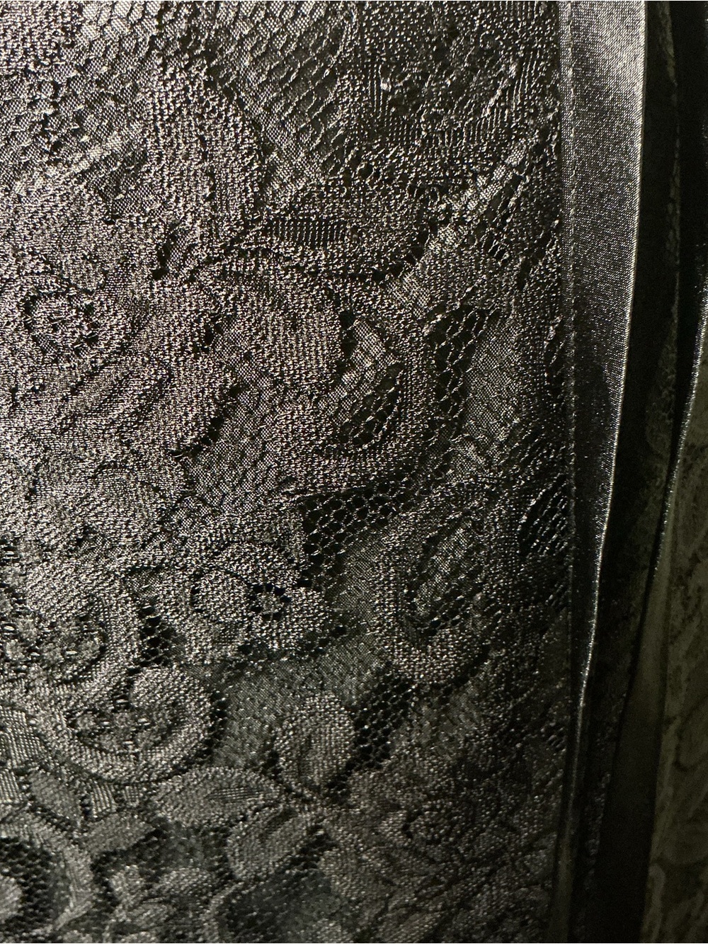 Apostrophe Petite Black Lace Y2K Fairycore Whimsigoth floral - Picture 6 of 10
